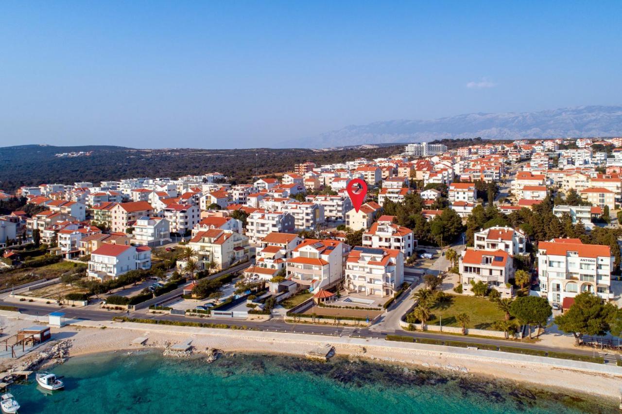 Apartman Michael / Novalja / Zrce Bagian luar foto