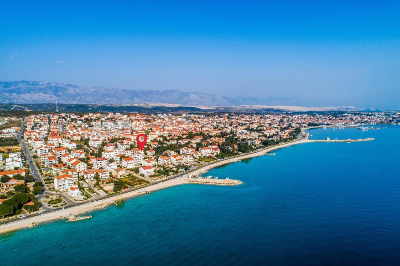 Apartman Michael / Novalja / Zrce Bagian luar foto